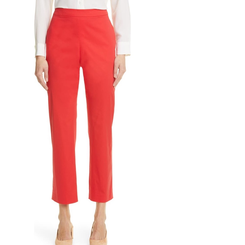 Oscar de la renta high waist crop pants size 4 nwt